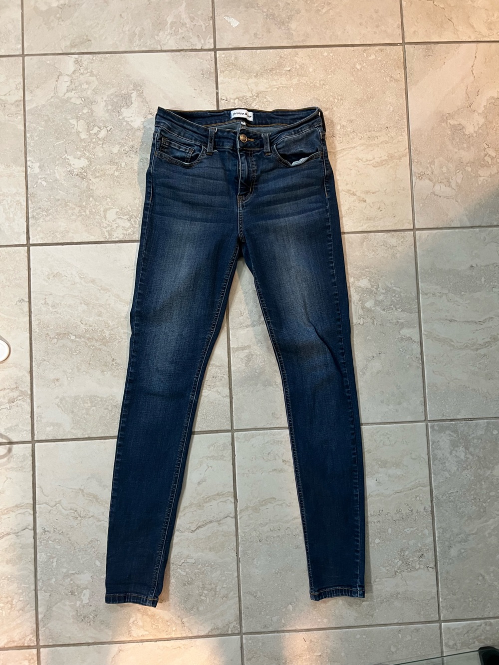 Studio Blue Women's Dark Indigo Skinny Jeans